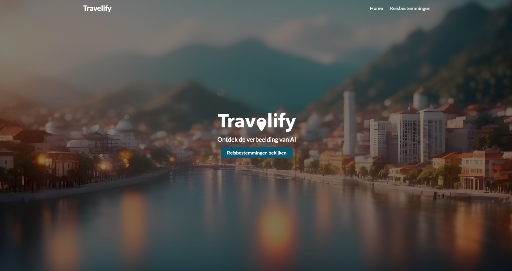 Travelify website